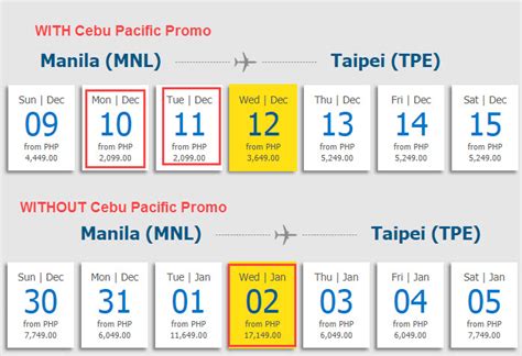 manila to taipei ticket price